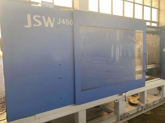 J450EL3 เครื่องฉีดพลาสติก JSW มือสองประหยัดพลังงาน 19T